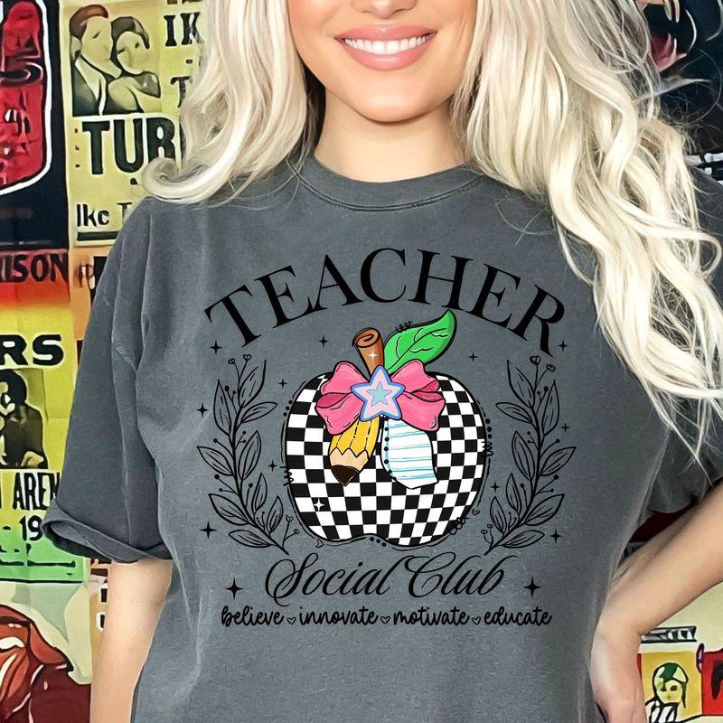 Teacher Social Club Tee