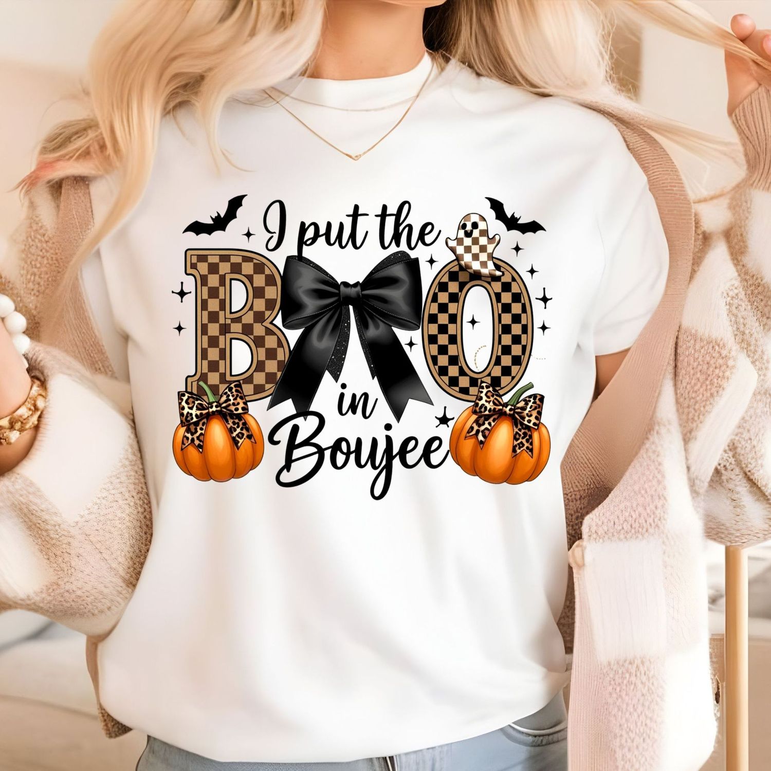I Put the Boo in Boujee Tee
