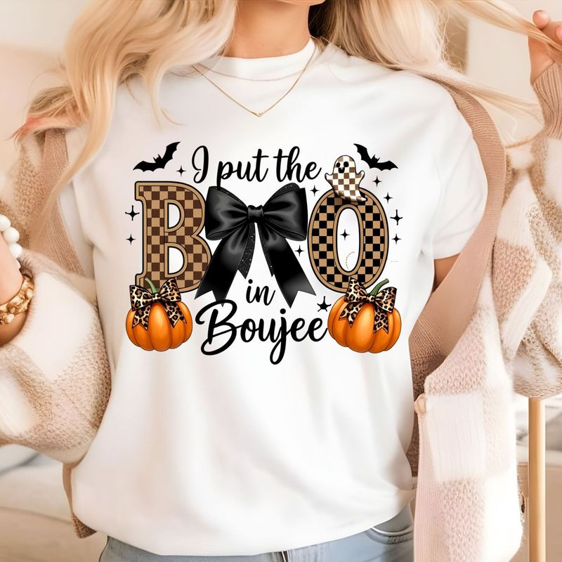 I Put the Boo in Boujee Tee
