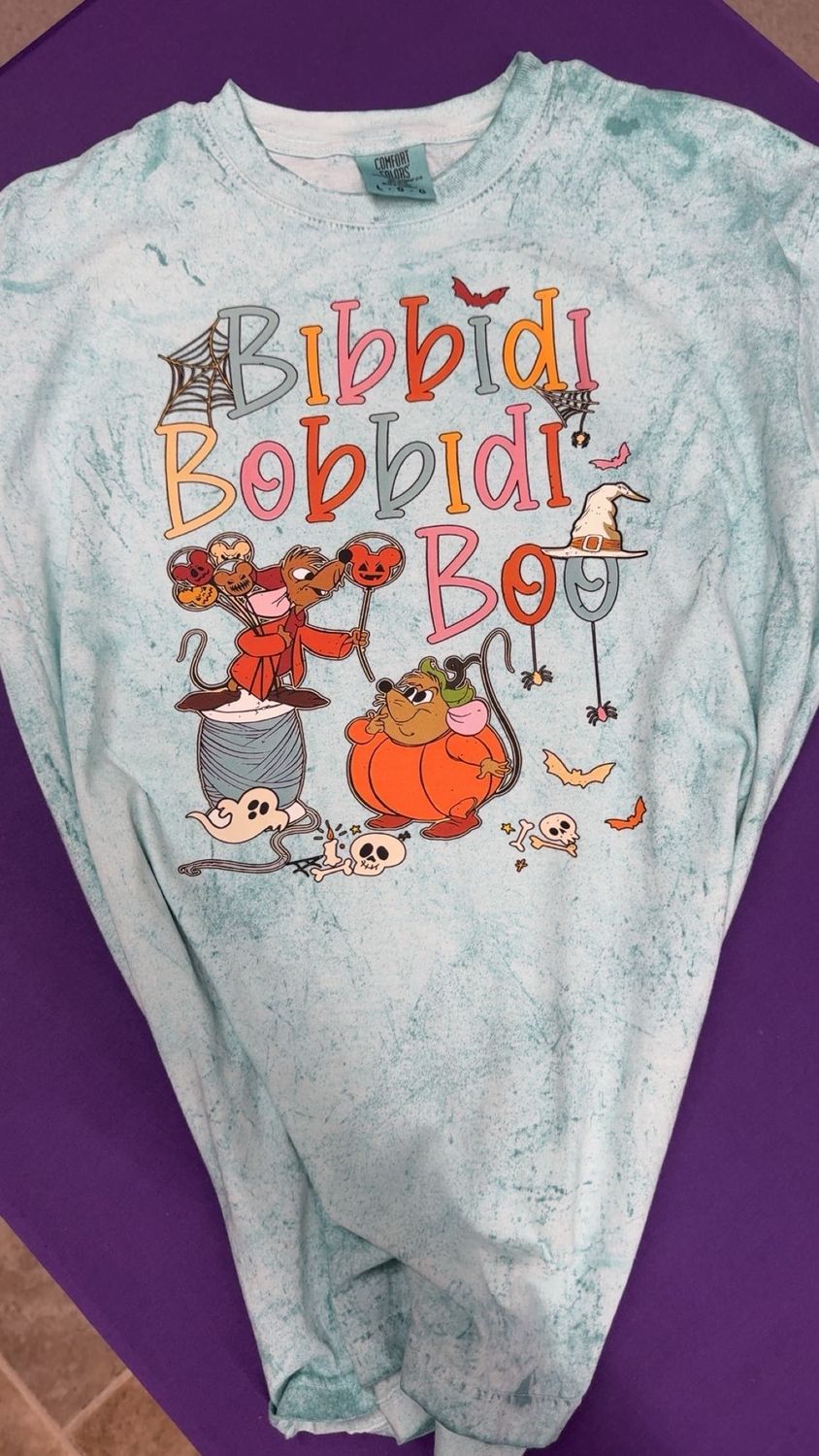 Bibbidi Bobbidi Boo Comfort Color Color Blast Tee