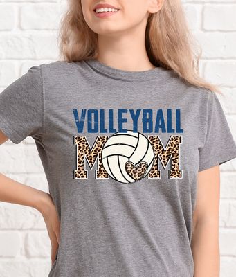 Volleyball Mom Leopard