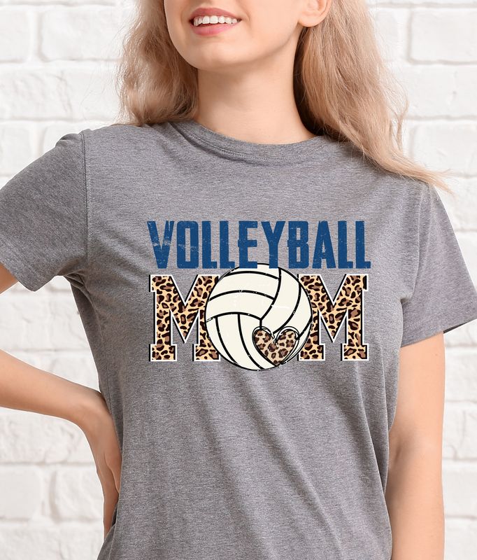 Volleyball Mom Leopard