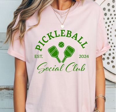 Pickleball Social Club Green or Black