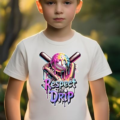 Respect The Drip Baseball