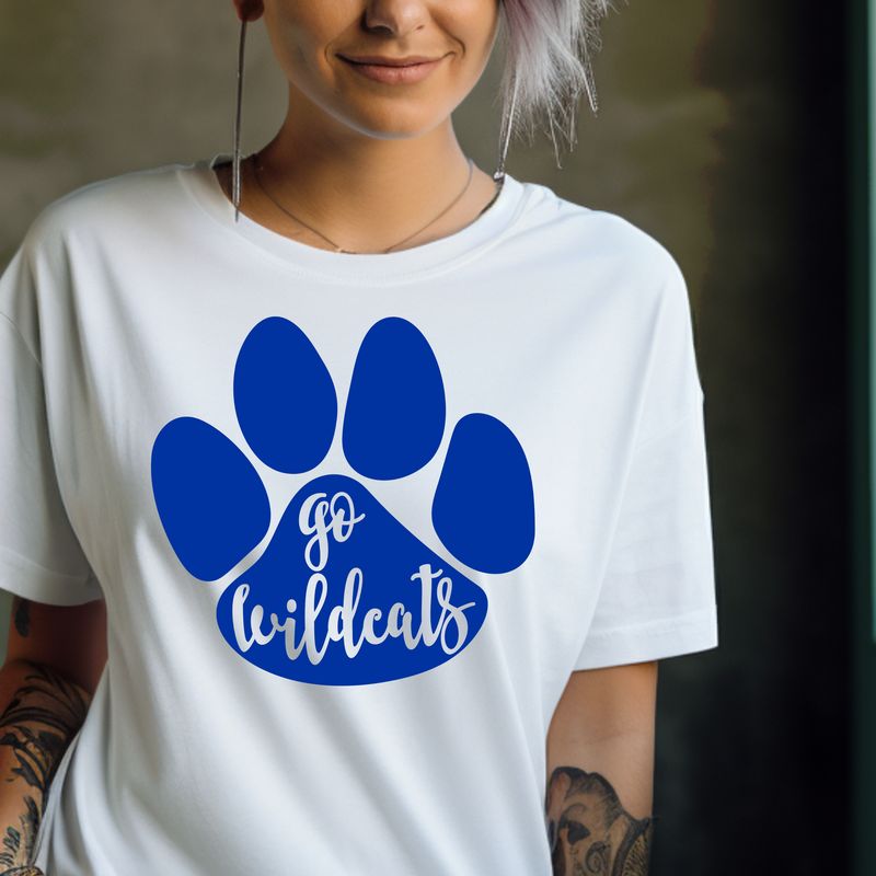 Go Wildcats Paw
