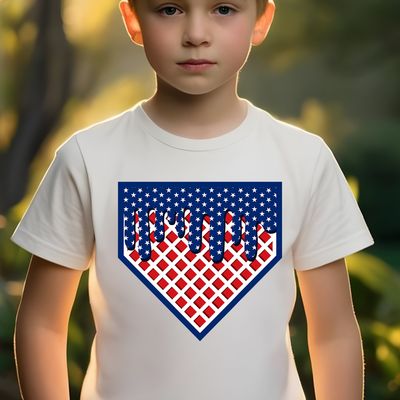 Home Plate Flag Drip