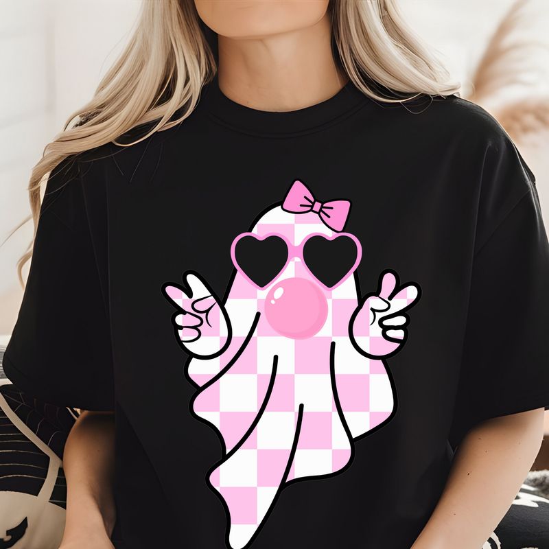 Pink Bubble Gum Ghost
