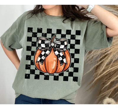 Checkered Board Pumpkin