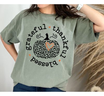 Grateful, Thankful and Blessed Pumpkin Grateful, Thankful and Blessed Pumpkin
