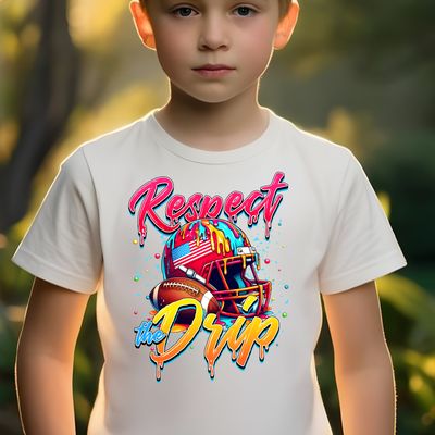 Respect The Drip Football
