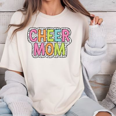 Cheer Mom Polka Dots