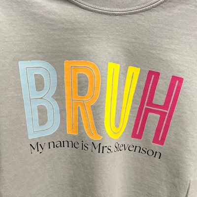 Bruh Personalized Bruh Personalized
