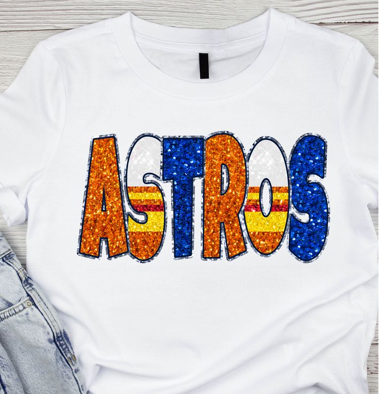 Astros Glitter