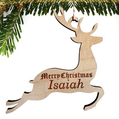 Reindeer Personalized Ornament