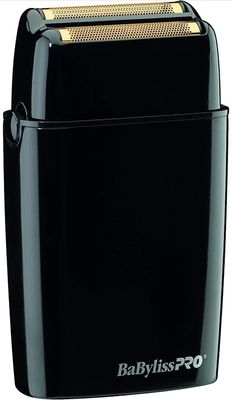 BaBylissPRO Cord/Cordless Metal Double Foil Shaver (Black)