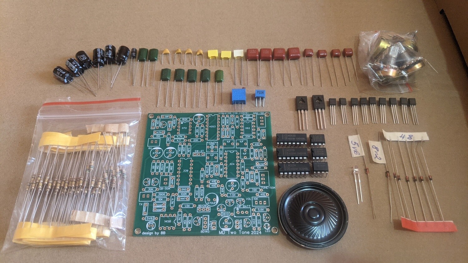 Metal Detector Admiral Kit &amp; Two Tone Mod