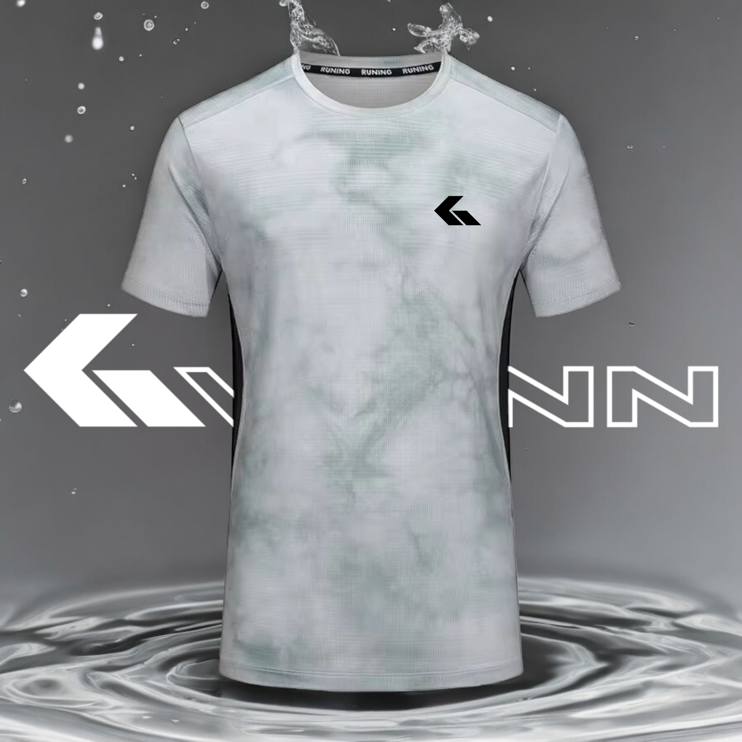 Grey Activ Wear Padel Sport T-Shirt