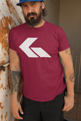 Supporter  T-Shirt by GWONN - MAGENTA