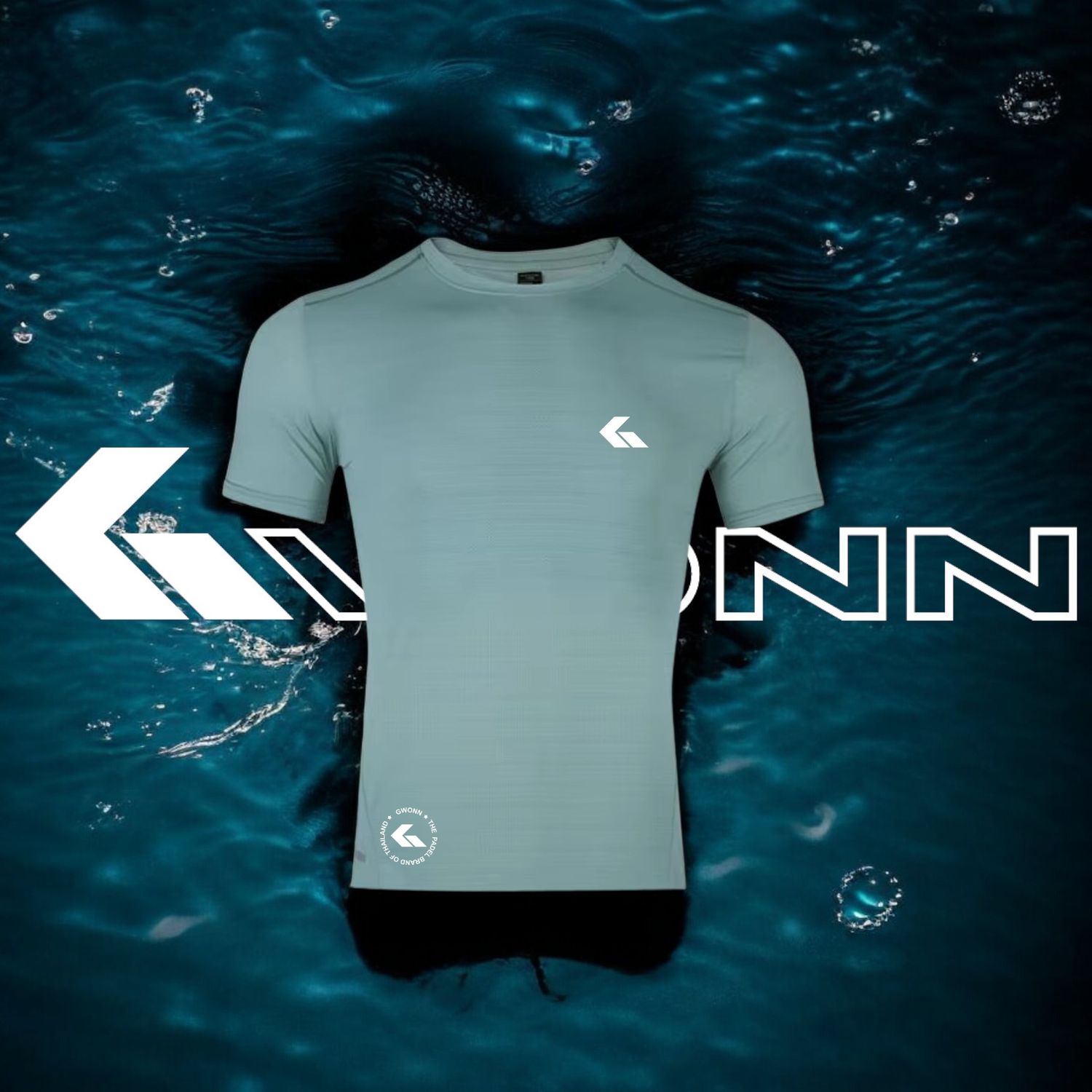 GWONN Air Flex Padel Tee - GREEN