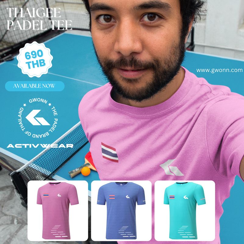 THAIGEE Padel Tee, Purple