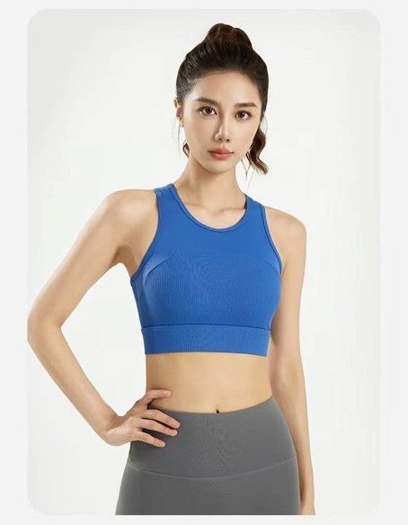 Moon Rise Top – Women&#39;s Sleeveless Activewear - BLUE
