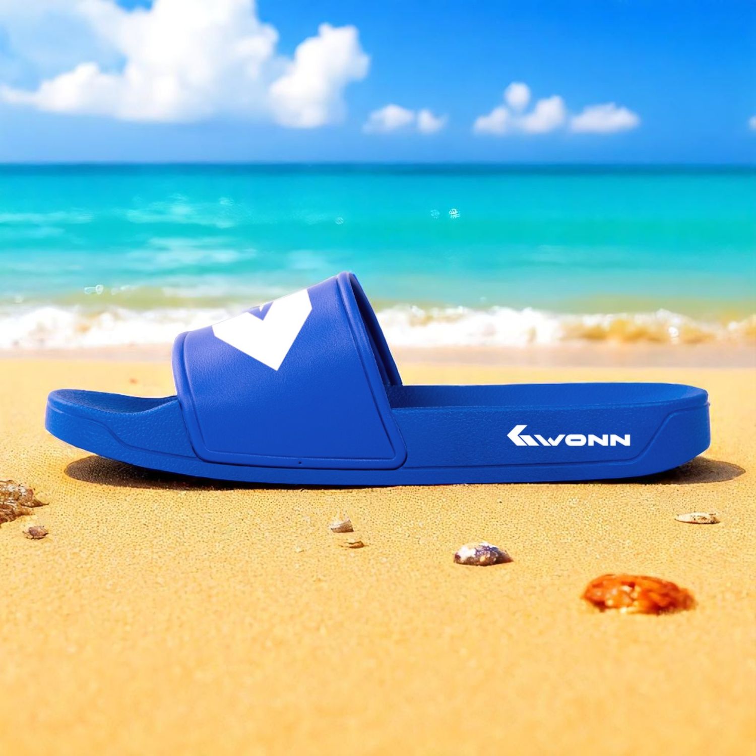 GWONN Slippers – BLUE