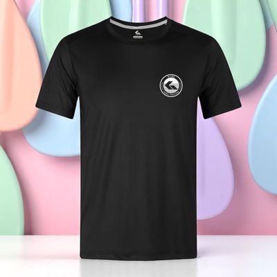 GWONN&#39;s PASTEL Padel Tee - BLACK