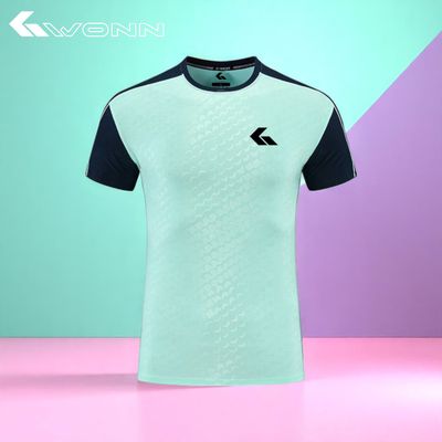GWONN Retro Ace Tee - TURQUOISE/BLACK