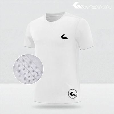 GWONN PRO FIT MESH Padel Tee - WHITE