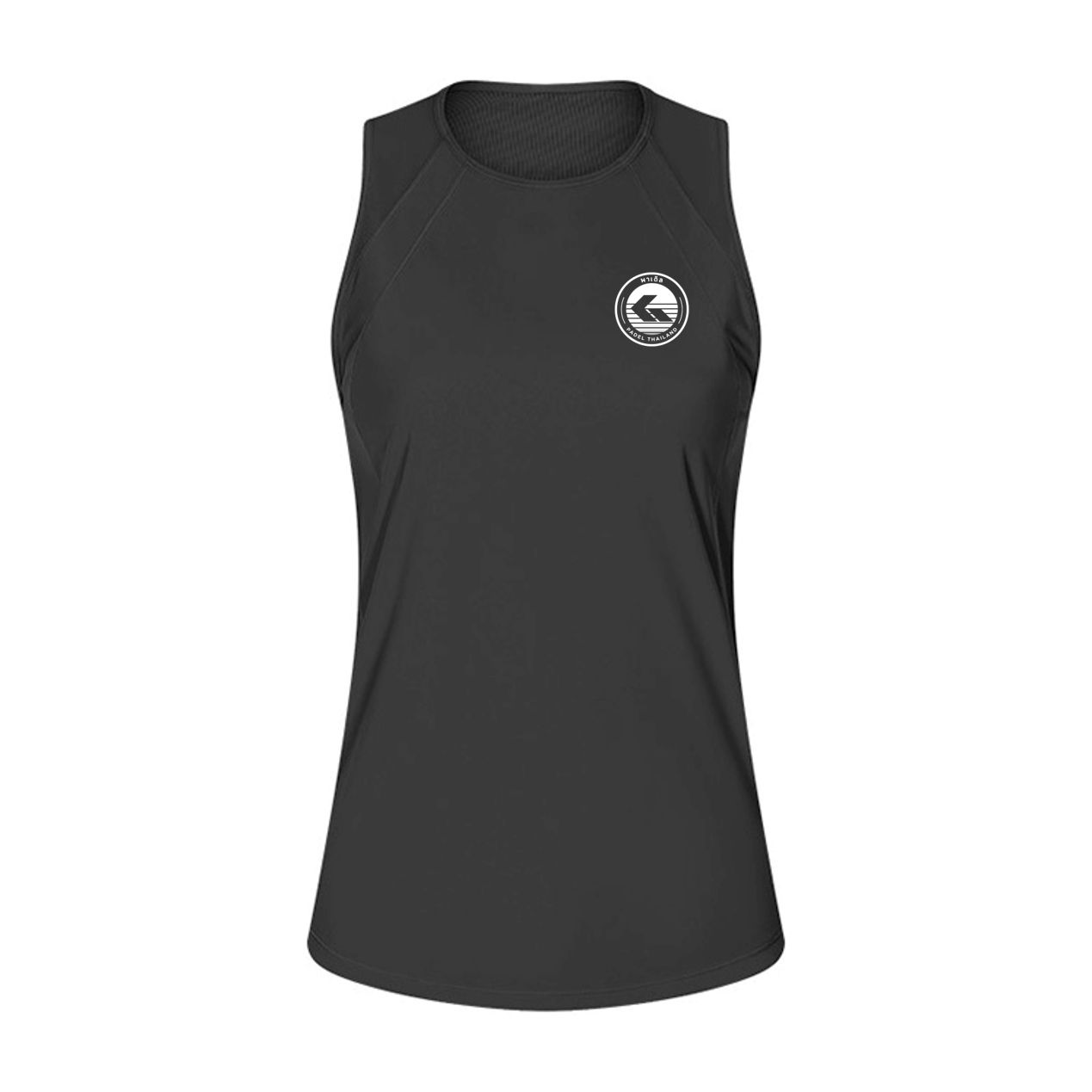 GWONN TANK TEE FOR HER - SLEEVLESS  - BLACK, Color: Black, Size: M