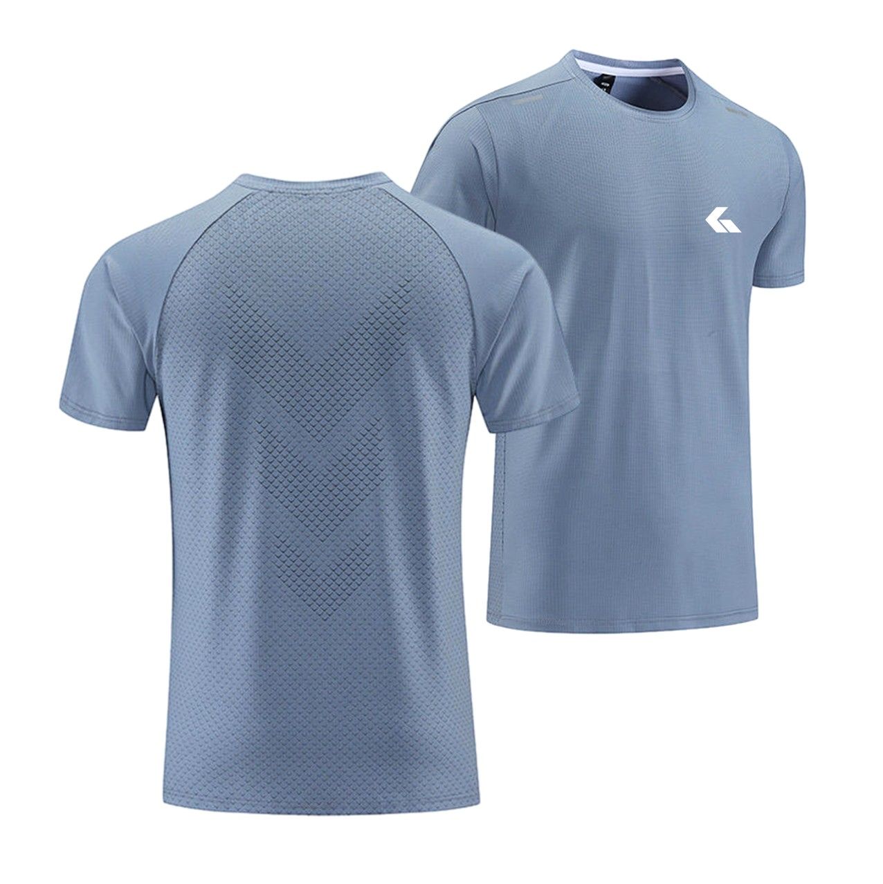 GWONN - ARROW Padel Tee, Color: Blue, Size: M