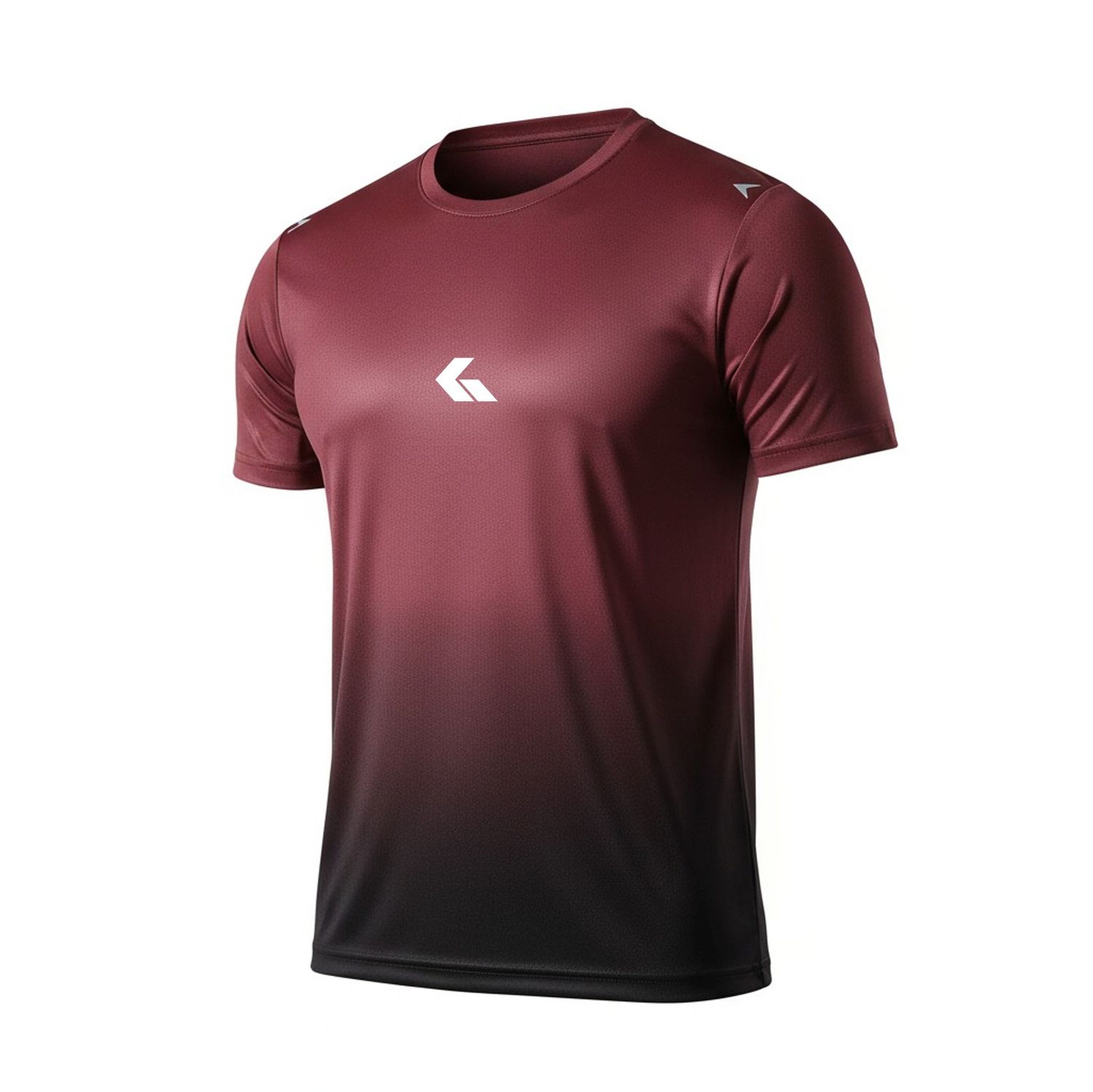 GWONN - BALANCE TWO Padel Tee, Color: Burgundy, Size: XL