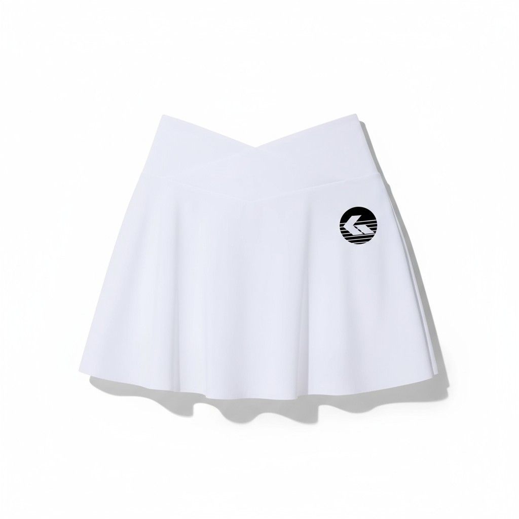 GWONN - ACE FIT LUXE Skirt, Size: M, COLOUR: White