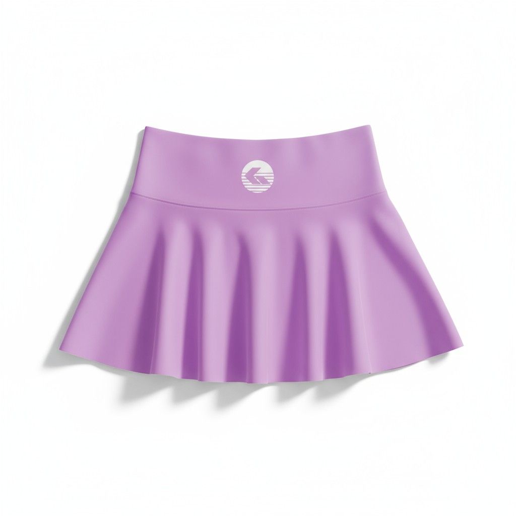 GWONN - ACTIVE FLEX Athletic Skirt, Color: Purple, Size: S