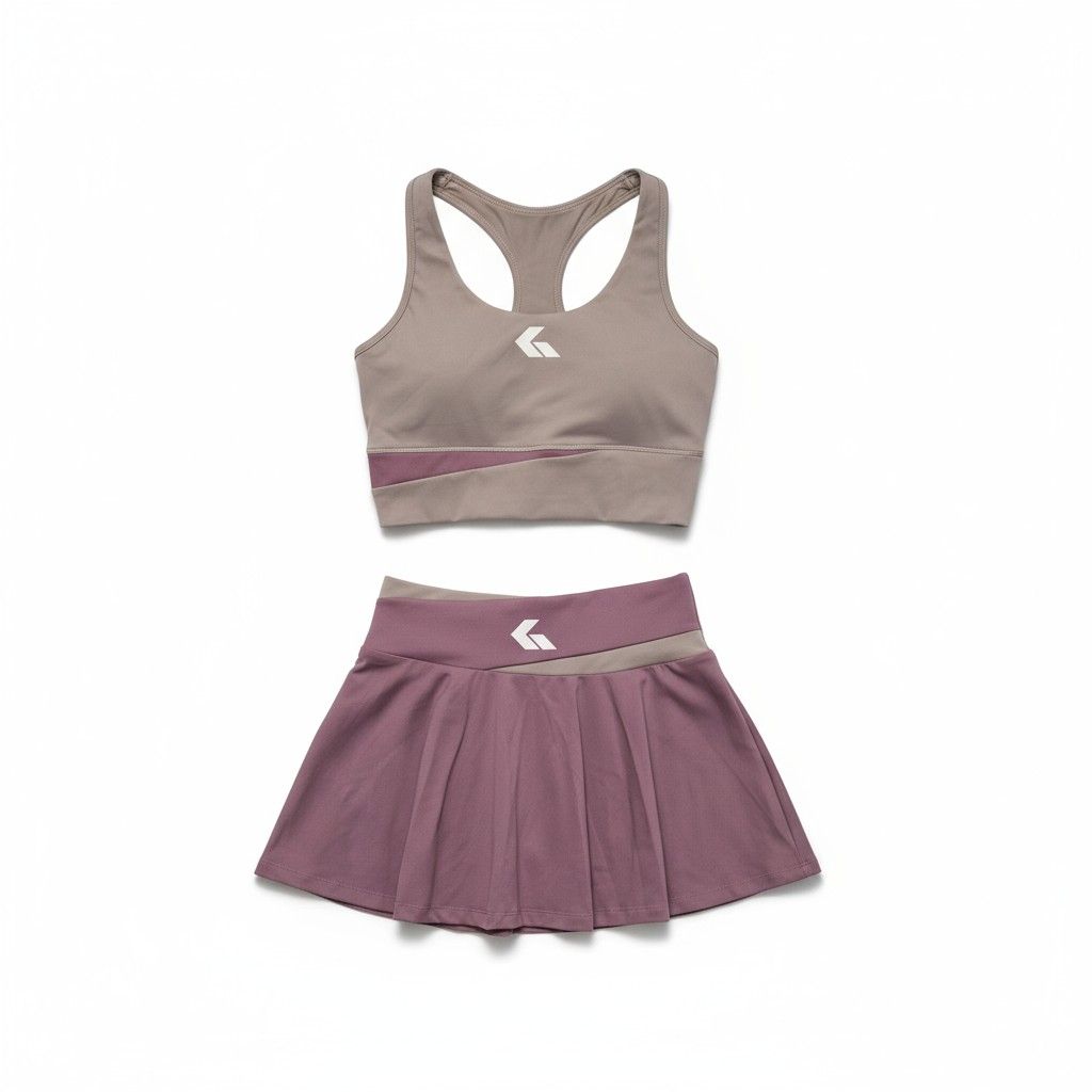 GWONN - PAYO Padel/Yoga Set, Color: Purple, Size: L