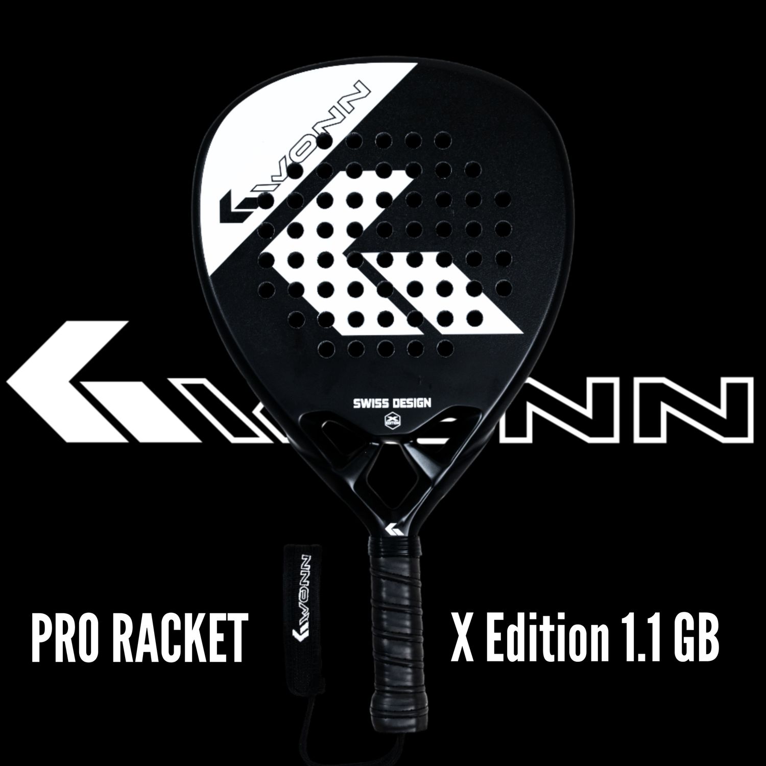 GWONN – X Edition 1.1 GP Performance Padel Racket