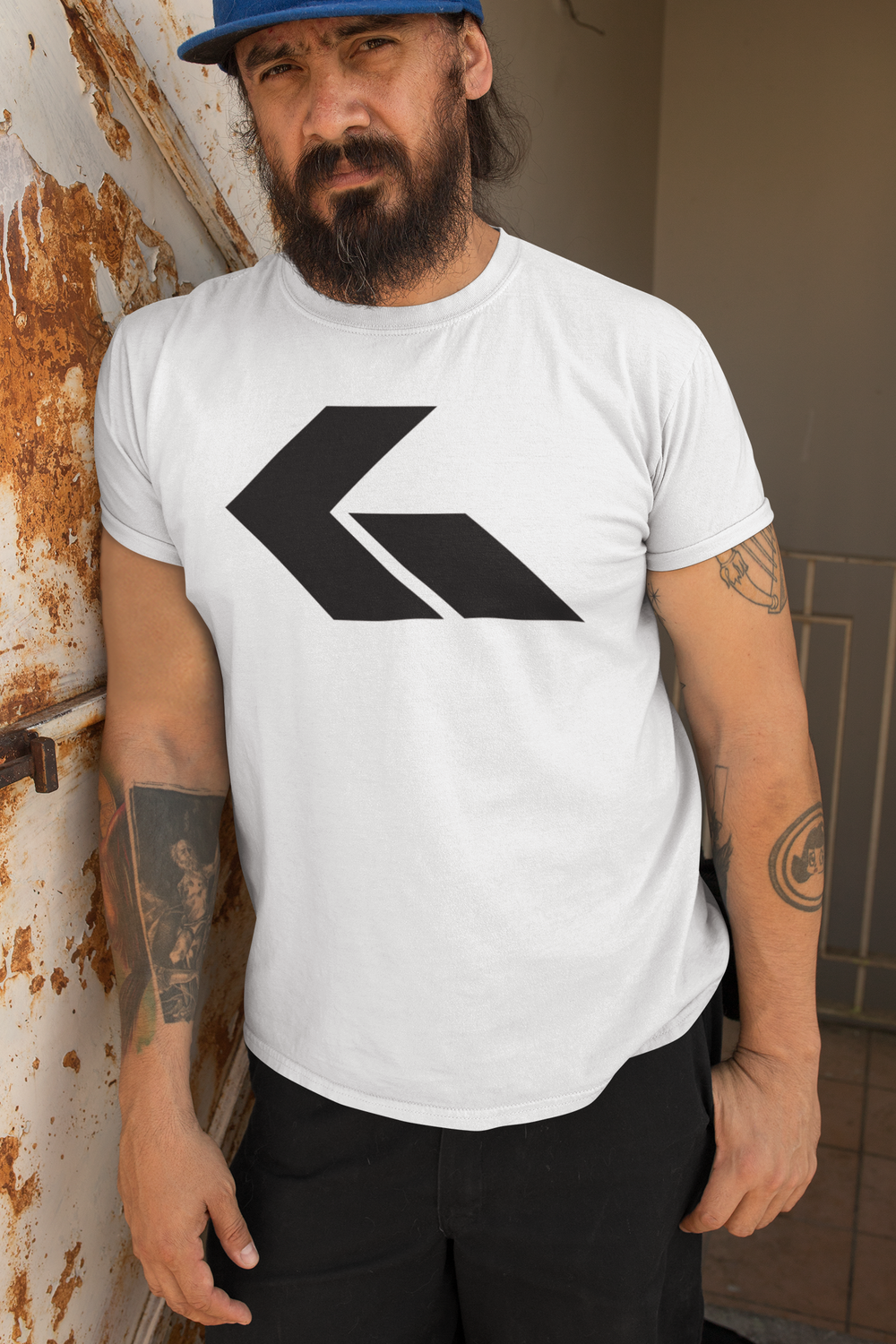 GWONN - SUPPORTER  T-Shirt by GWONN, Size: M, Color: White