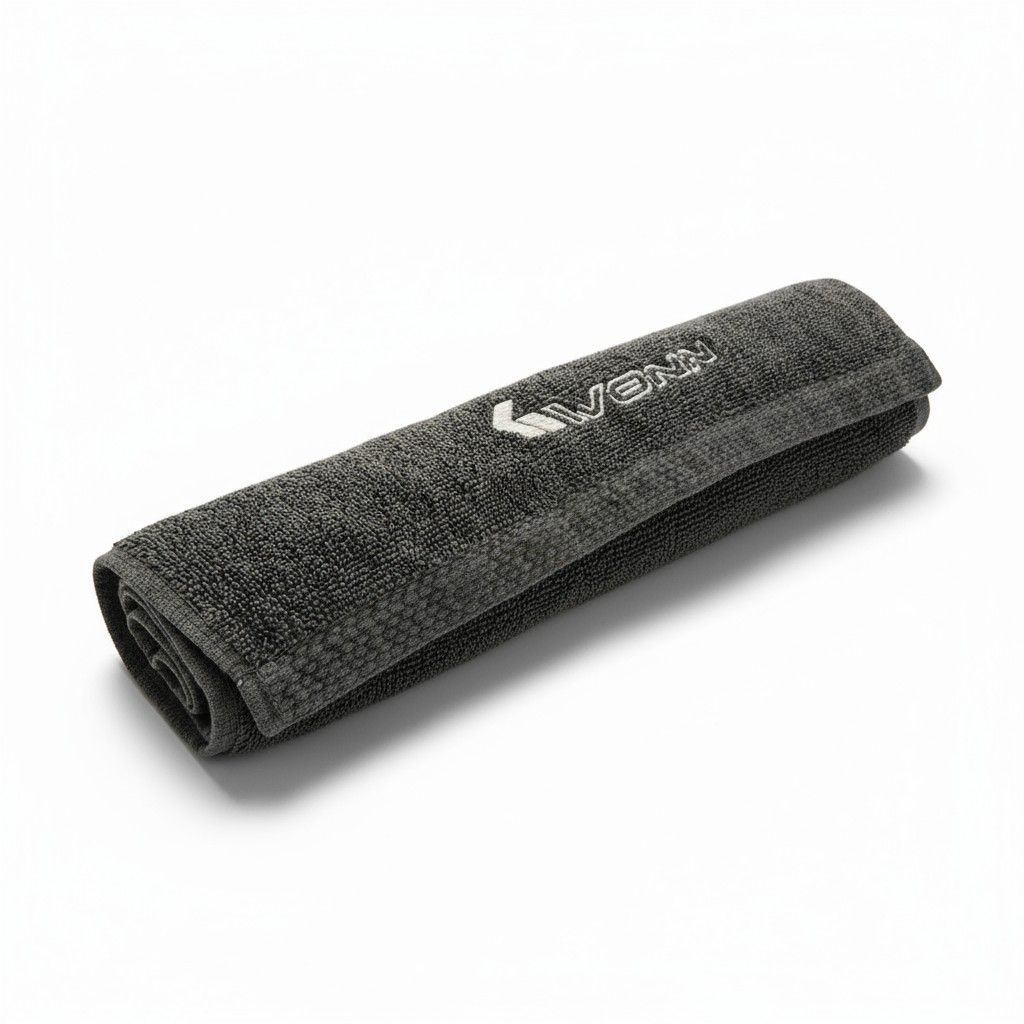 ​GWONN - Bath Towel – Timeless Anthracite (70x40 cm)