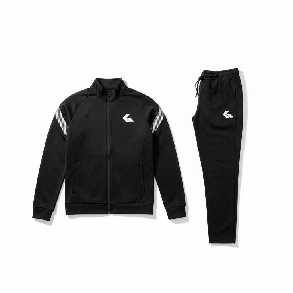 GWONN – SHADOW PRO Track Suit - BLACK, Size: L