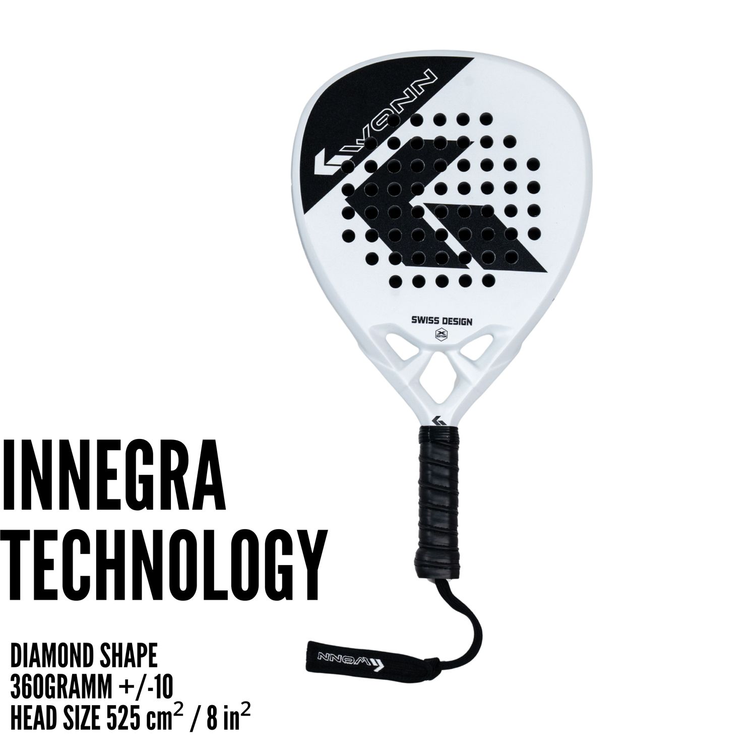 GWONN – X Edition 1.2 GP Performance Padel Racket