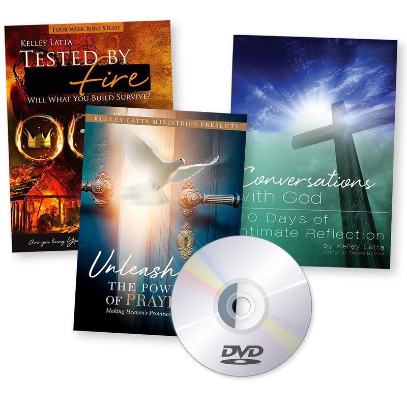 Tested by Fire/Conversations with God/Unleash The Power of Prayer Combo