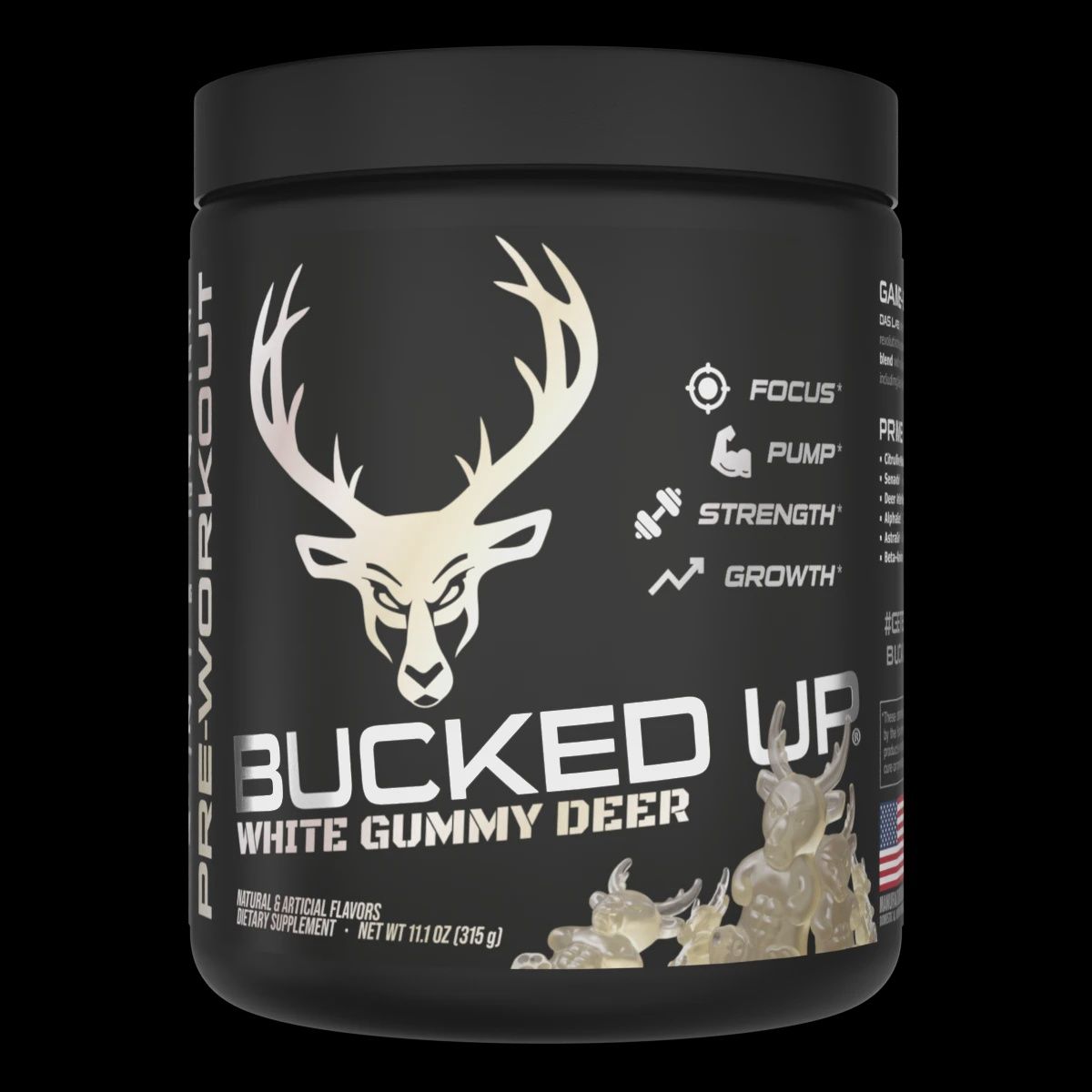 Das Labs Bucked Up, Flavor: White Deer Gummy