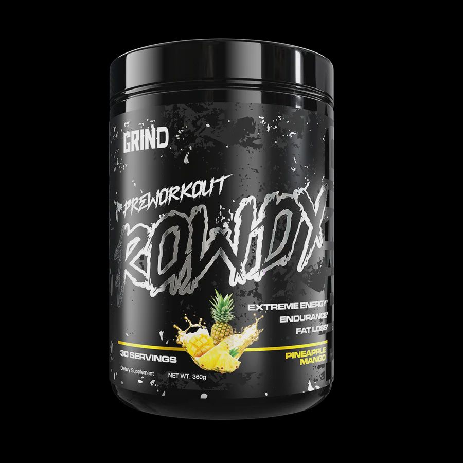 Grind Nutrition Rowdy, Flavor: Pineapple Mango