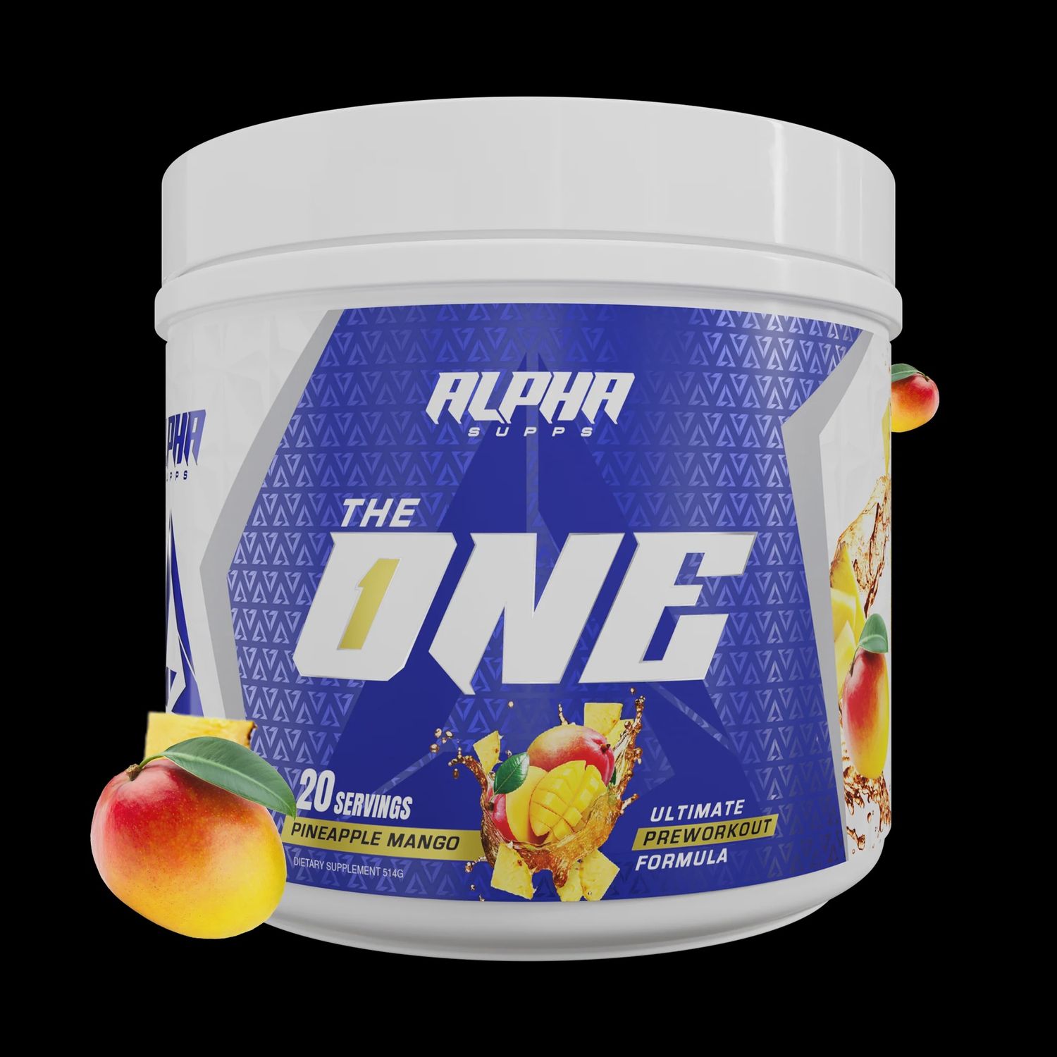 Alpha Supps The One, Flavor: Pineapple Mango