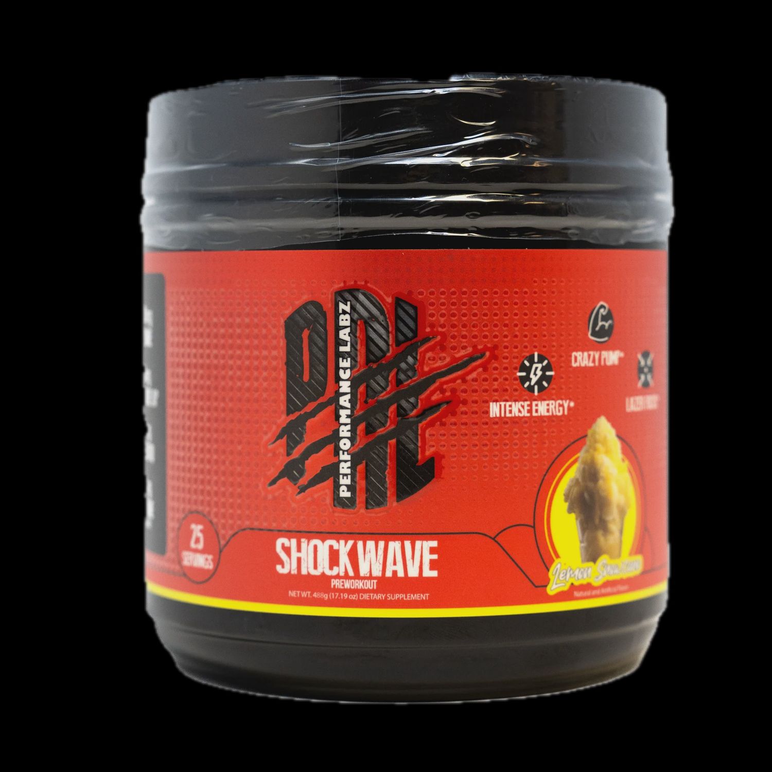 Performance Labz Shockwave, Flavor: Lemon Snowcone