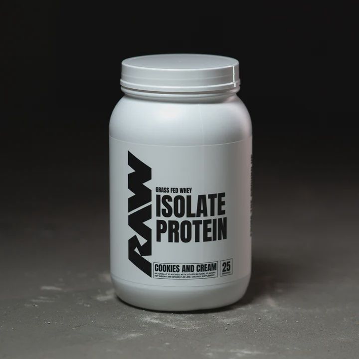 Raw Nutrition Isolate Protein, Flavor: Cookies &amp; Cream