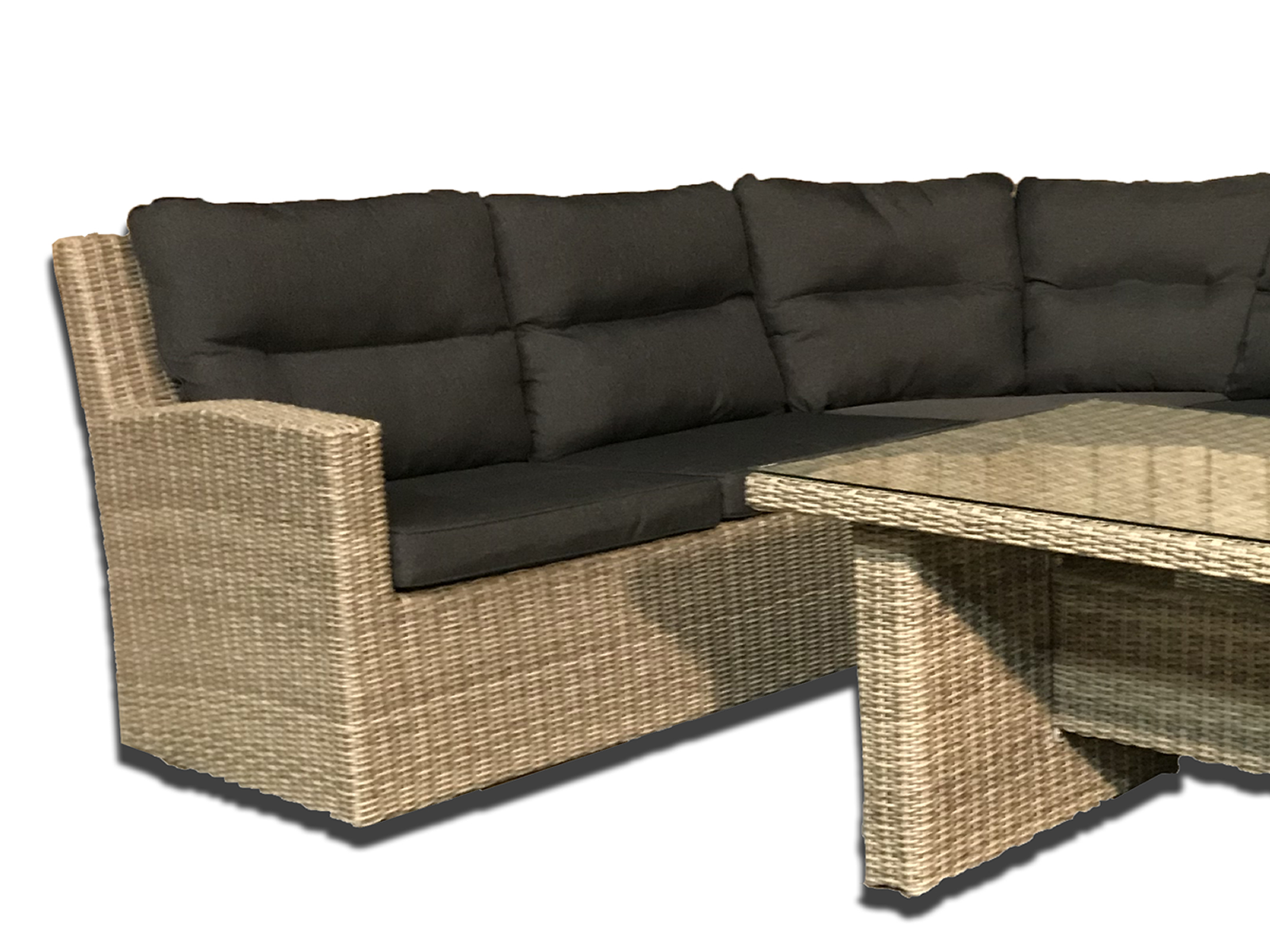 6-persoons Loungeset Merano Forest Grey | Hoekset incl. tafel