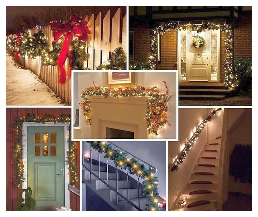 Royal Christmas Guirlande Washington 10 meter | Doorsnede Ø25cm