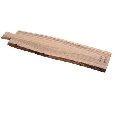 PTMD® Snijplank / Dienblad / Decoratief Plateau van mangohout 65 x 15 cm | type Myko dikte 16 mm 1074435