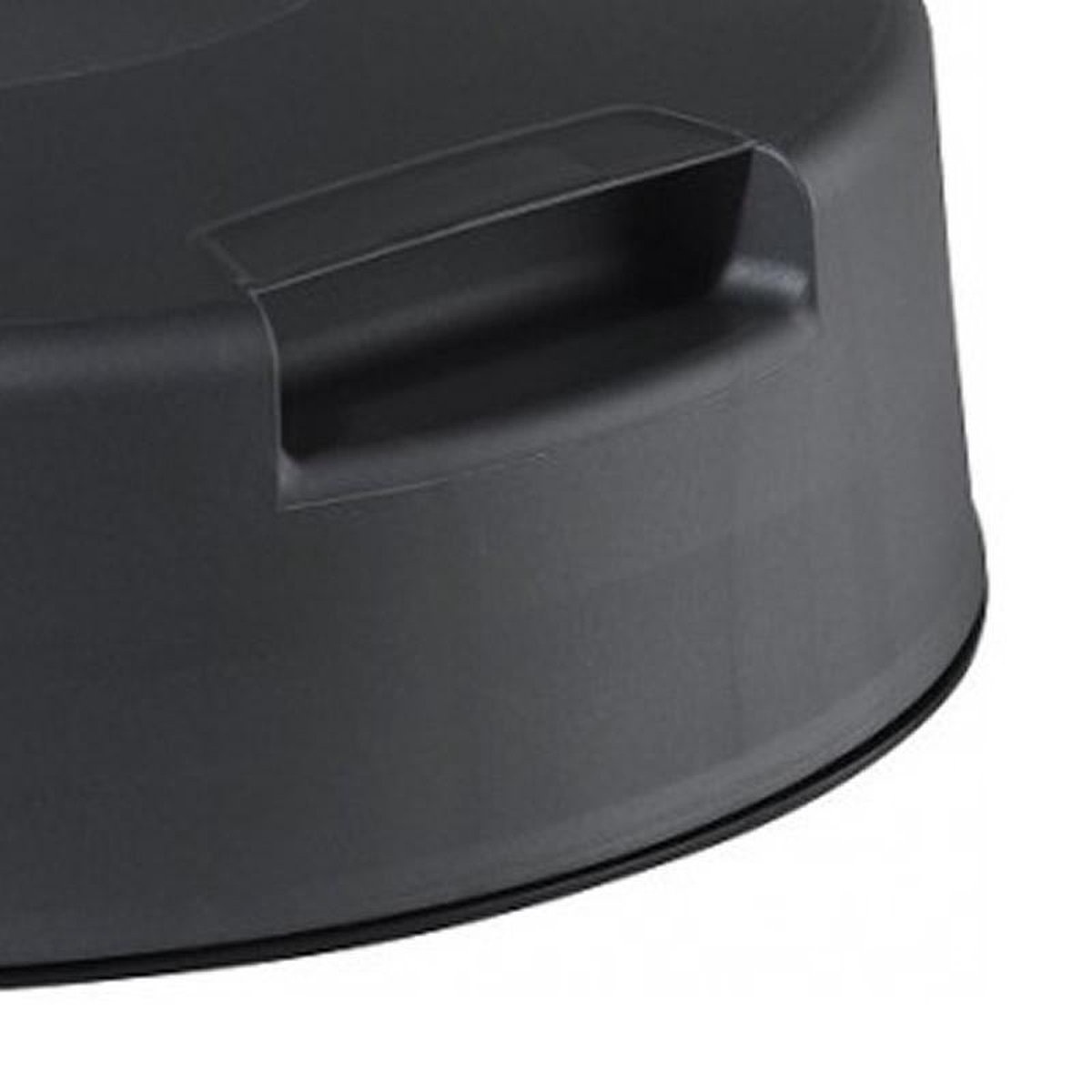 Parasol Gemini Zwart Ø300 cm | Inclusief Parasolvoet 25 kg